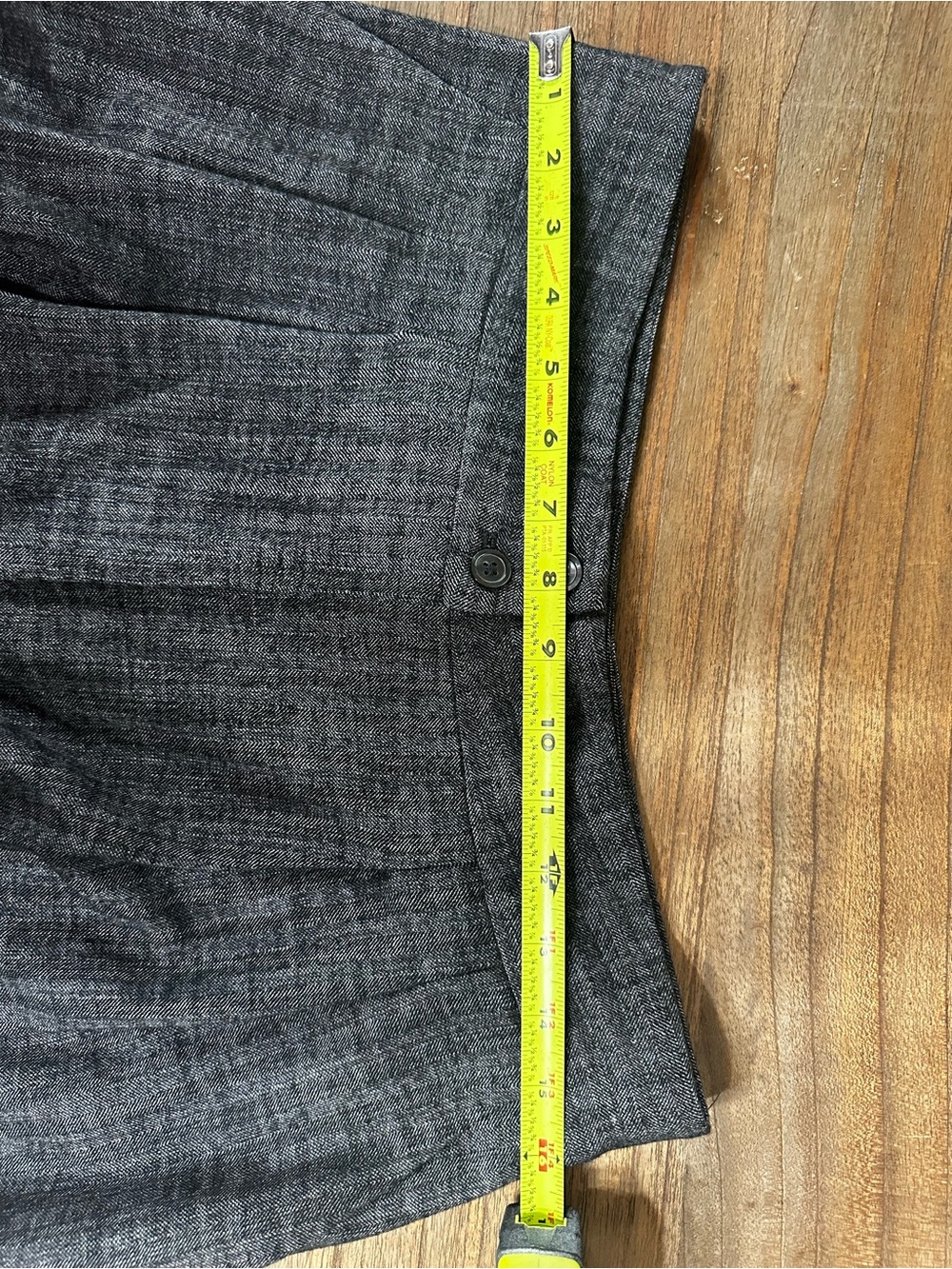 ZARA Herringbone Pleated Pants  ZW Collection. - Picture 7 of 9